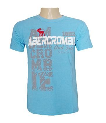Camisa Abercrombie & Fitch Azul