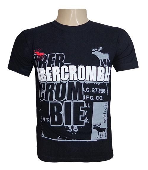 Camisa Abercrombie & Fitch Preta